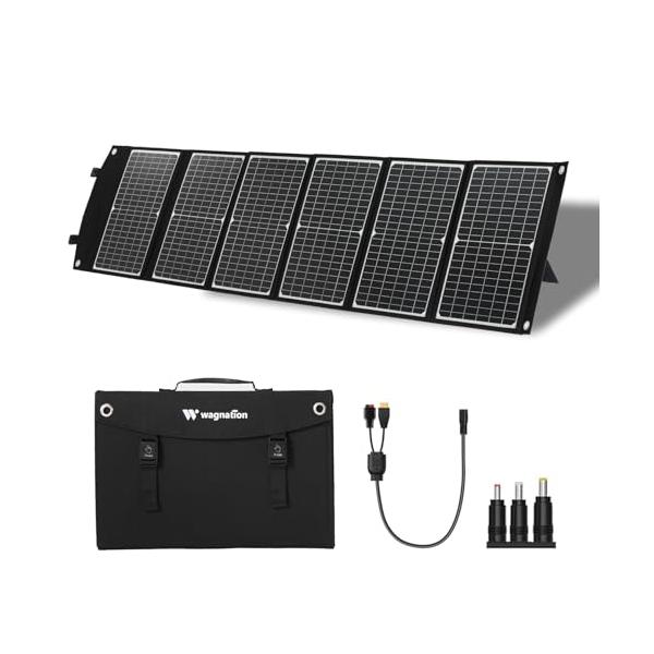 ソーラーパネル 100W 太陽光パネル 携帯 折りたたみ式 PD45W QC3.0急速