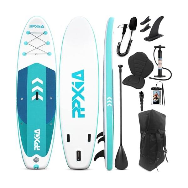 グリーン/-/-・Color:グリーン・??耐圧性と耐久性このインフレータブルサーフボードは高品質のPVC素材で作られており、スーパーステッチ構造により高い気密性と強度を確保し、サーフボードの耐久性と安全性を確保します。 最適な重量は200...