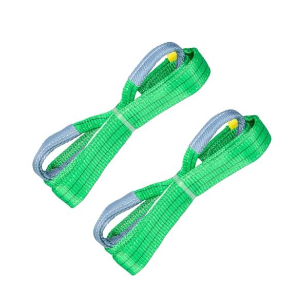 グリーン/2m/-・Size:2m・パッケージ個数:2・■国内デザイン商品（HELIX社）・■EN1492-1-2008 認証　■ISO 9001 : 2015 認証工場 ■国際基準 2006/42/CE TUV GS認証・■最大使用荷重:...