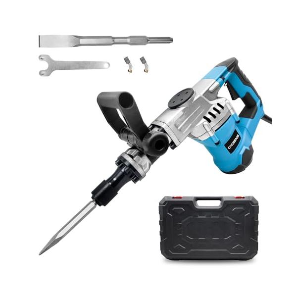 CXCESNS コンクリートハンマー 100V はつり機 電動ハンマー 2500W