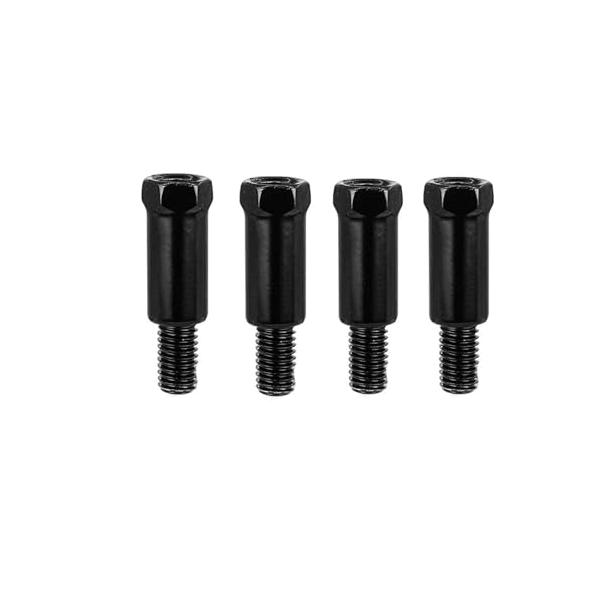 製品仕様パッケージ内容：正8mm→正8mm*2、正8mm→逆8mm*2、サイズ：ピッチ1.25mm、ネジ長さ約4.1cm。カラー : ブラック。・ネジアダプターのマテリアルバックミラー変換アダプタは亜鉛めっき鋼で作られ、亜鉛めっきと黒色コー...