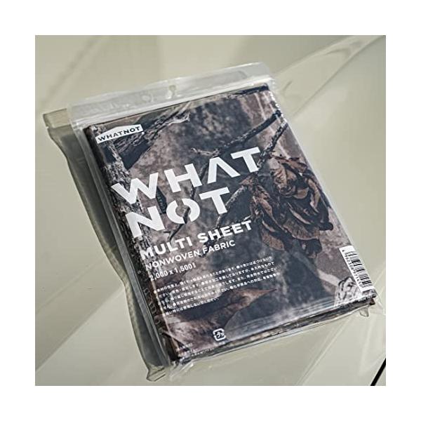 他サイト： WHATNOTワットノット マルチシート カモフラージュ レジャーシートの商品画像