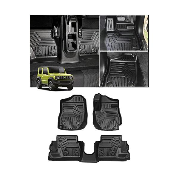Cartist スズキ ジムニー JB64 JB74 フロアマット 立体