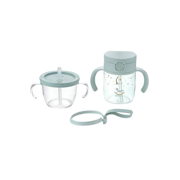 他サイト： リッチェル アスター おうちおでかけスタートセット ライトブルー 1セット 150ml 200ml 6カ月の商品画像