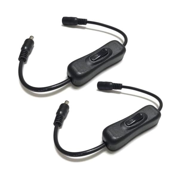 ブラック/-/-・Color:ブラック・仕様：5.5mm x 2.5mm DCジャックプラグ（5V 12V 24V用）。・耐久性のある素材：スイッチングアダプターは銅線＋絶縁プラスチック製です。 高品質の銅コアは、完璧な導電性をします。・使...