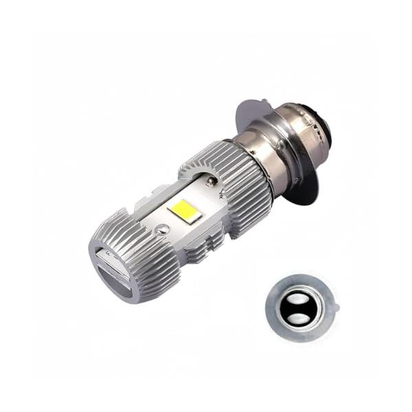 HADUDU超高輝度光源3570/55 milです P15d-25-1 led ヘッドライト バイク用 Hi/Lo切替 AV/DC9V-80V