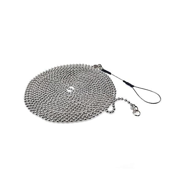 パッケージ個数:1・商品仕様ボールチェーンの長さ: 5m、チェーン径: Φ4.0mm、末端索引するリード線の長さ: 12cm。・材質304ステンレス。・質量105g。・使用場所狭い、見えない、届かないところでの配線に最適する配線ガイドです。...