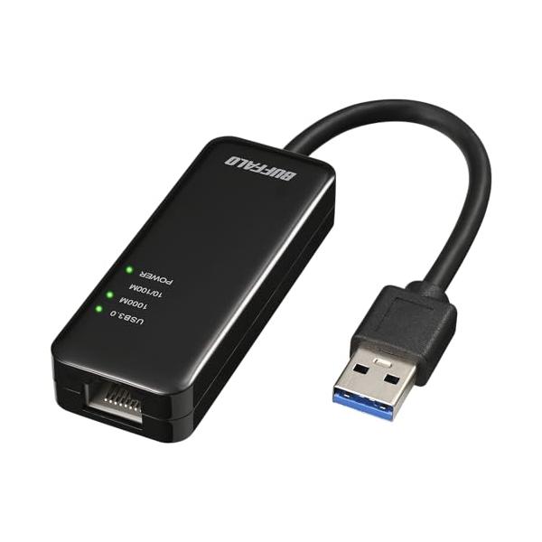 他サイト： バッファロー 有線LANアダプター Giga Type-A USB3.2Gen1対応 日本メーカー  macOS/Nintendo Switchの商品画像