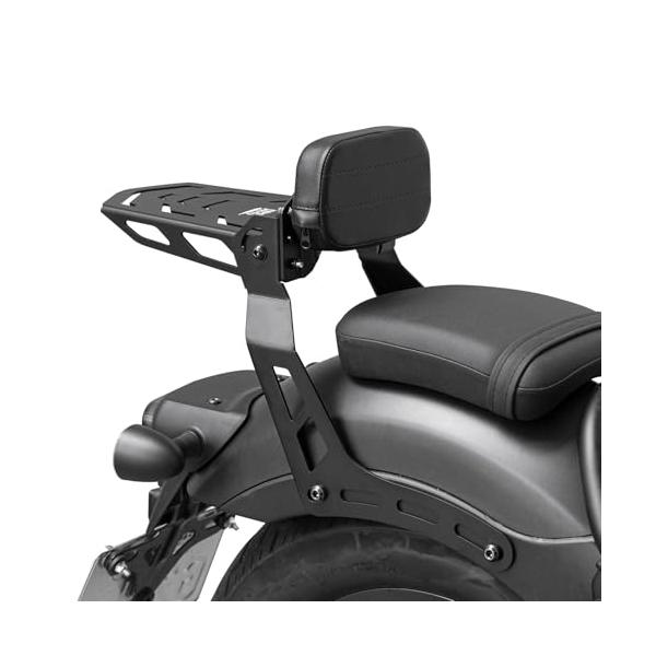 レブル 250 500 リアキャリア付き バックレスト シーシーバー HJ.R 楽天市場】モトロード ホンダ レブル250/500用リアキャリア