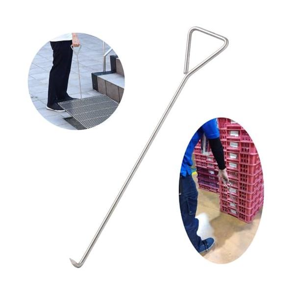 -/600mm / 60cm/-・Size:600mm / 60cm・パッケージ個数:1・パレットを引っ張る時に 硬くて強い棒状のパレットフックは、リーチがあるのでパレットを引っ張るのに大変便利。 パレットを動かす都度かがむ必要がないので作...