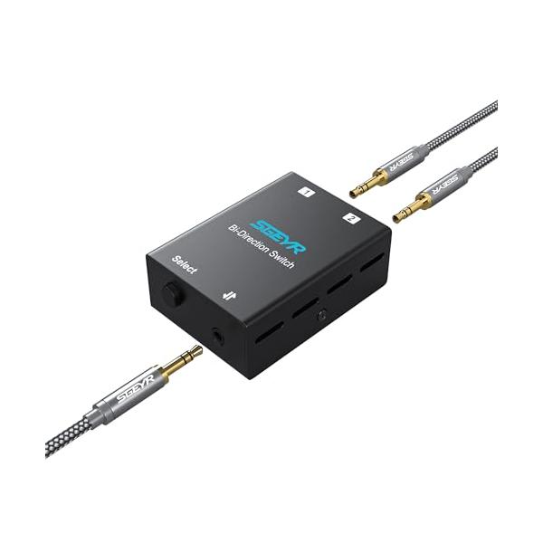 ダークブラック/-/-・Color:ダークブラック・耐久性、コンパクト、洗練されたDuableメタルケースを搭載したコンパクトで美しいデザイン。接続しやすく、スペースを取らないので、デスクやオフィスでの使用に最適です。・双方向3.5 mmオ...