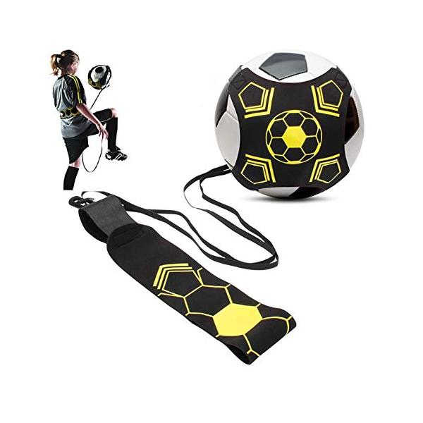 ブラック+イエロー/-/-・パッケージ個数:1・特徴お子様一人でもクオリティの高い練習ができるソロサッカートレーナー。調整可能な長い弾性コードを使用すると、もはやあなたのトレーニングに集中するために時間を節約し、キック後にボールを追いかける...