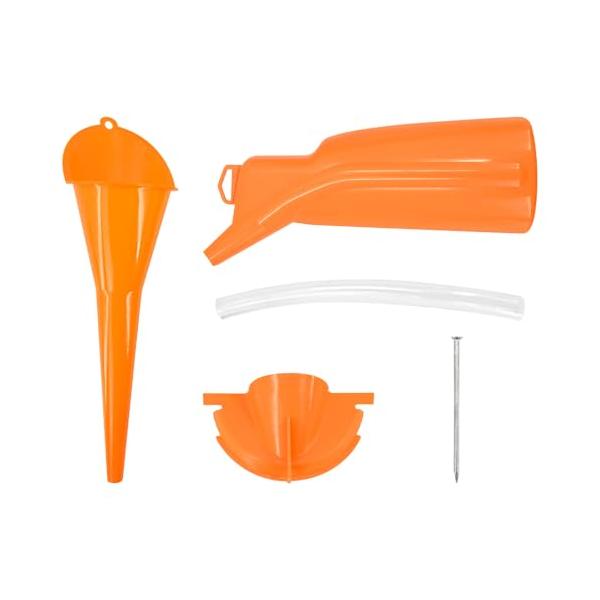 オレンジ/A スタイル/-・Size:A スタイル・パッケージ個数:1・1.材質：ABS プラスチック -40℃から100℃まで安定。再利用可能、モーターオイルを注ぐやすい・2.対応車種: ハーレー ツーリング ロード キング スポーツスタ...