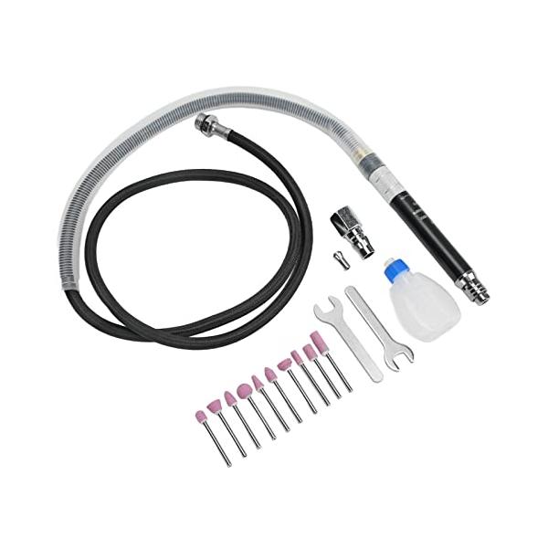 エアーリューター エアーグラインダーセット 65000rpm 作動圧力90psi