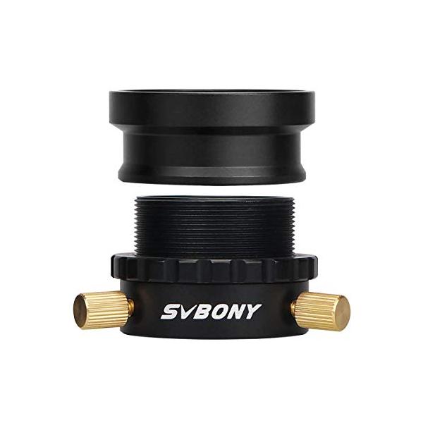 -/-/FJPFNF9163A・パッケージ個数:1・反射望遠鏡ユニバーサルフォーカサーアダプターは、M42x0.75おねじを備えたアクセサリーに適用して、1.25インチの接眼レンズにも適用します。（光路長 37〜45mm）・3つのロックつま...