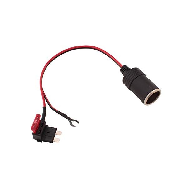 Kaito Denshi海渡電子 ヒューズ 電源取出し用 12V シガーソケット 10Aヒューズ付き 平型