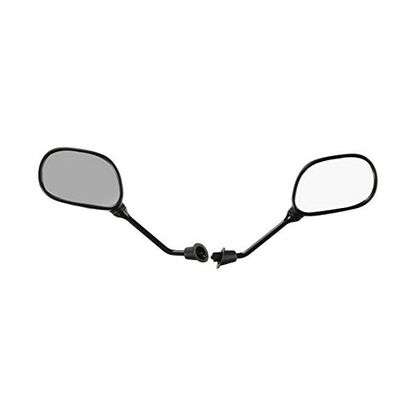 左右セット-/8mm/6033・Style:左右セット・パッケージ個数:1・左右セット・バイクミラー スズキ スクーター等 右ロングナット 28号ミラー・正ネジ・取付8mm径・左右セット バイクミラー スズキ スクーター等 取付8mm径 正...