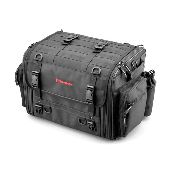 他サイト： ヘンリービギンズHenly Begins デイトナ バイク用 ツーリング シートバッグ BASIC Mサイズ33-42L ホテル2泊 DH-71の商品画像