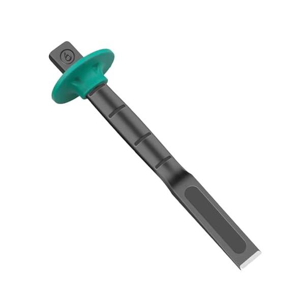 -/15*1.5cm/-・仕様サイズ：15*1.5cm　色：ブラック　重さ：約120g　内容：1個入り・素材この鋼鉄石工ノミは優れたクロムバナジウム鋼から鍛造されており、高い強度、硬度、耐摩耗性を兼ね備えています。過酷な作業環境にも対応でき...