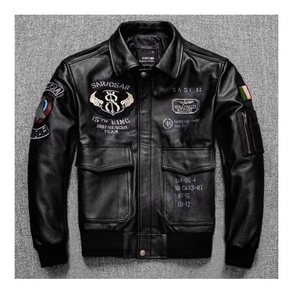 レザージャケット ライダースジャケット 皮革ジャケット メンズ 革