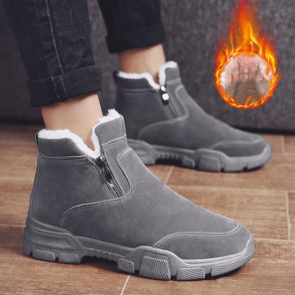 ムートンブーツ メンズ 靴 スノーブーツ メンズシューズ ショートブーツ 防寒 裏起毛 暖か 冬靴 アウトドア He6219 赤坂ville 通販 Yahoo ショッピング