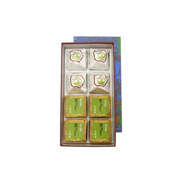 赤坂青野　和菓子詰合せ　贈答品  ●ひとつぶ × 4 = 赤坂青野は、栗本来の美味しさは、丸一粒食べる事にあると考え、あえて一粒を砕かずに中に入れました。栗を蜜煮して餡との調和を考えて作っています●栗むし羊羹 × 4 : 程よい甘さの蒸しよ...