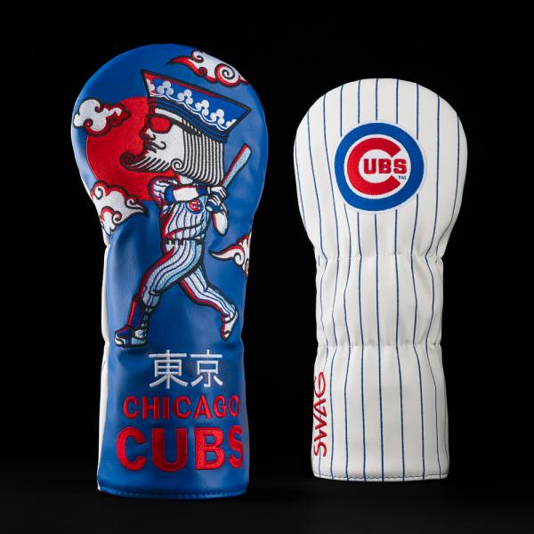 【SWAG x MLB】シカゴ カブス ボブルヘッド キング ドライバーカバー