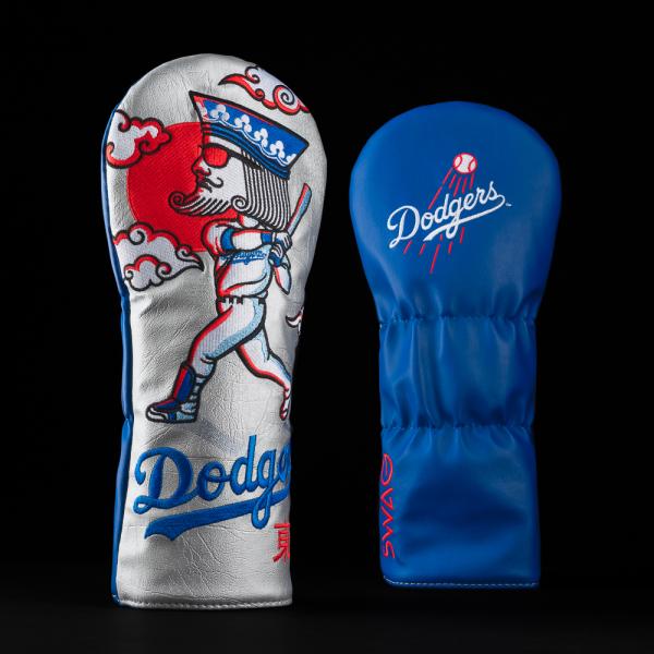 【SWAG x MLB】LA ドジャース ボブルヘッド キング ドライバーカバー