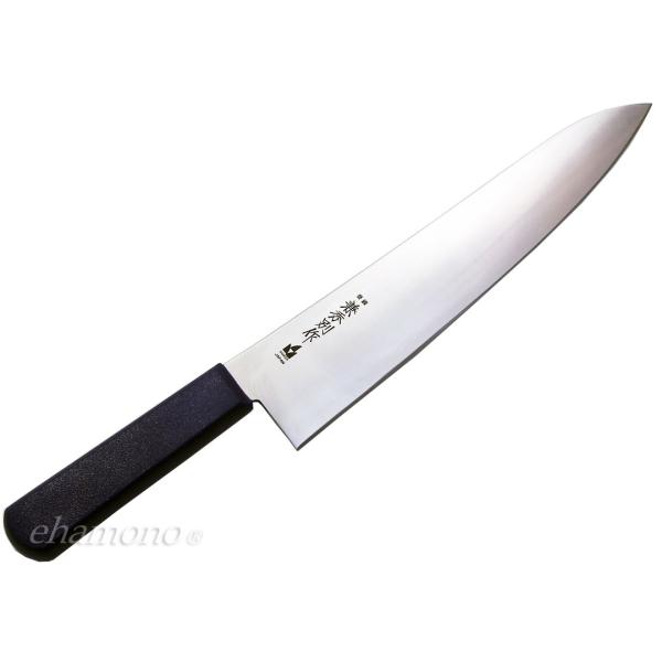 兼秀別作 平切（牛刀）9寸270mm ステンレスKB440鋼 PT柄（抗菌材入り