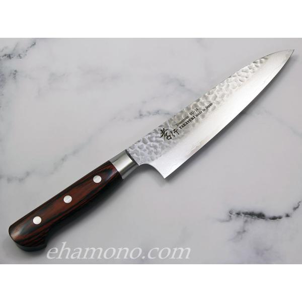 堺孝行 V金10号ダマスカス33層鎚目 牛刀180 : ehamono Yahoo!店
