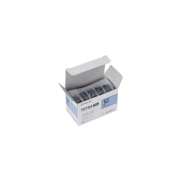 �L���O�W�� KING JIM �e�v�� PRO�e�[�v�G�R�p�b�N �����x�� SC12B-5P 12mm�� ��