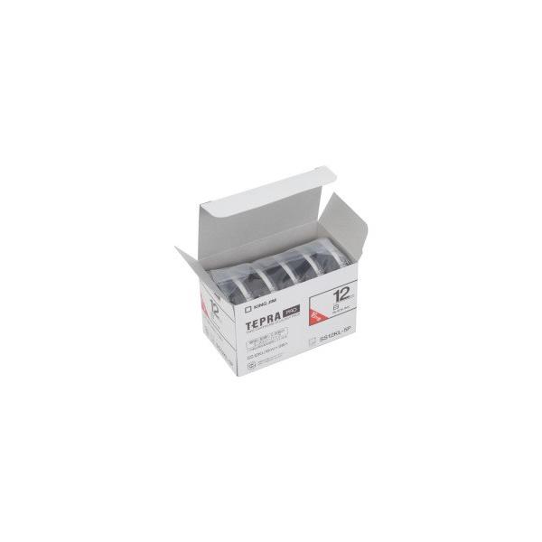 �L���O�W�� KING JIM �e�v�� PRO�e�[�v�G�R�p�b�N�����O �����x�� SS12KL-5P 12mm�� ��