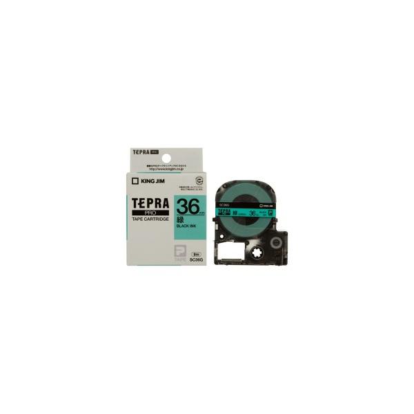 �L���O�W�� KING JIM �e�v�� PRO�e�[�v�J�[�g���b�W �J���[���x���i�p�X�e���j SC36G 36mm�� �΁^������