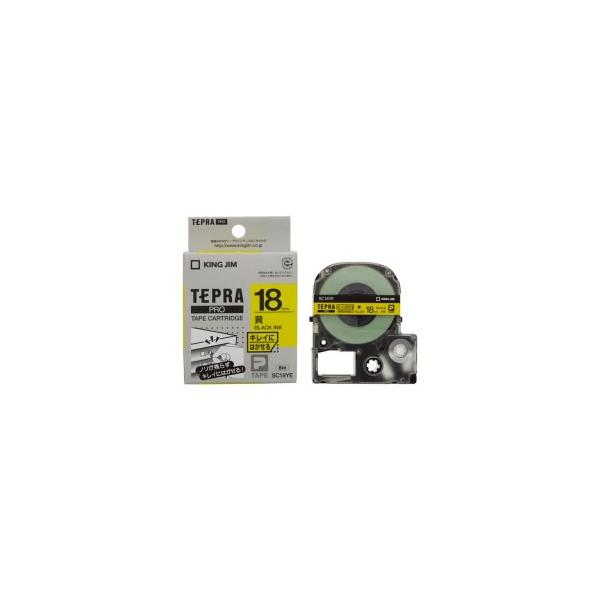 �L���O�W�� KING JIM �e�v�� PRO�e�[�v�J�[�g���b�W �L���C�ɂ͂����� SC18YE 18mm�� ���^������