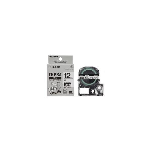 �L���O�W�� KING JIM �e�v�� PRO�e�[�v�J�[�g���b�W �ϔM���x�� SN12K 12mm�� ���^������