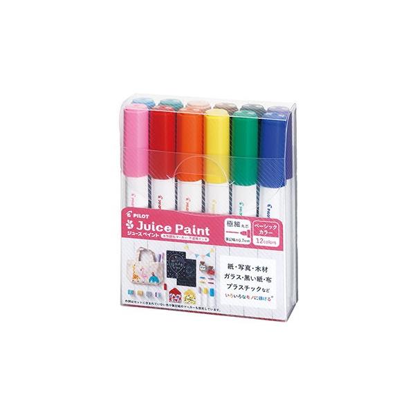pCbg PILOT 痿}[J[ W[X yCg Juice Paint ɍ 12FZbg SJP-240EF-12C