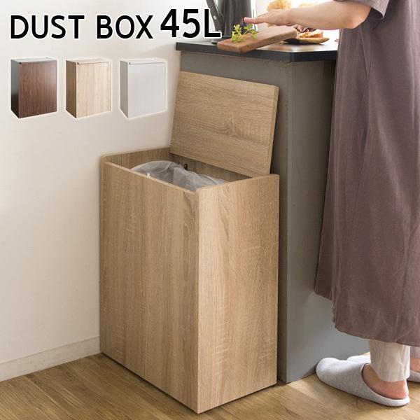 ダストボックス ゴミ箱 45リットル おしゃれ キッチン キャスター付き