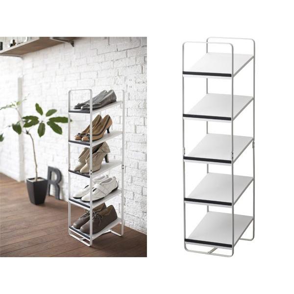 シューズラック スリム 縦長 5段 おしゃれ 省スペース 玄関収納 下駄箱 靴箱 アイアン シューズ 収納 Buyee 日本代购平台 产品购物网站大全 Buyee一站式代购 Bot Online