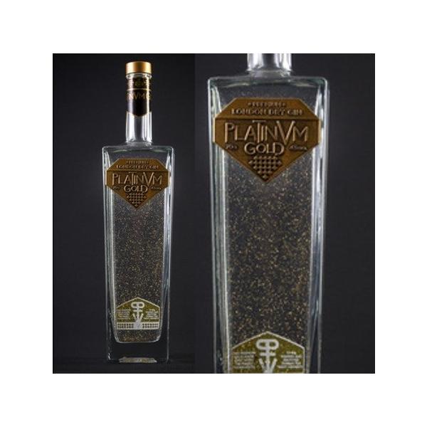 24K金粉入り PLATINVM LONDON DRY GIN GOLD 24K金粉入り PLATINVM
