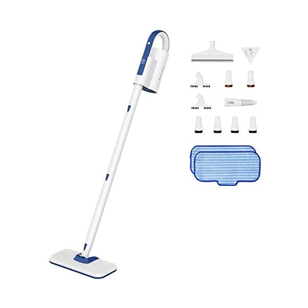 スチームクリーナー 高温スチームモップ スチーム掃除機 3段階蒸気量調節 多役 Amazon | Torder スチームクリーナー 高温スチームモップ スチーム掃除
