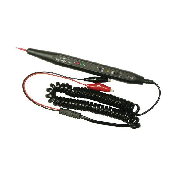 ロジックプローブは、ロジック回路を便利で正確に測定します。ロジックレベル (高または低)、パルス、電圧過渡値25ナノ秒まで表示すべてのロジックファミリーをテストします (TTl、lsi、CMOS、など)。25ns(20mhz)までのパルスを...