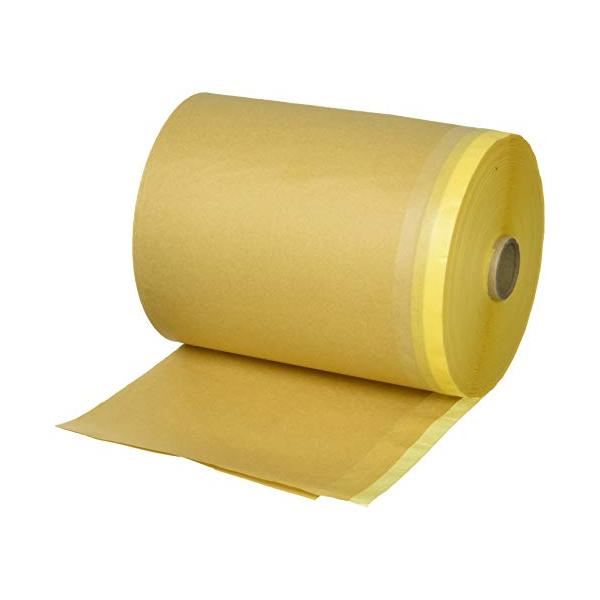 マスカー・養生シート車両用マスカー長尺タイプなので作業効率アップ厚さ:0.05mm長さ:105m幅:300mm入数:1巻