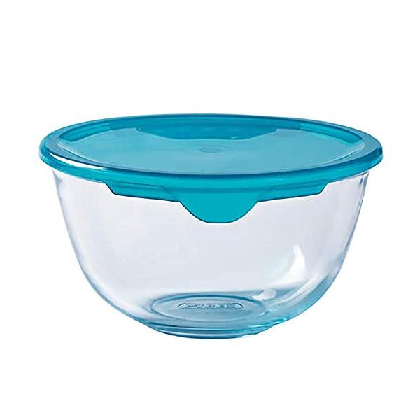 シナジートレーディング PYREX フタつき 耐熱 ガラス ボウル 0.5L