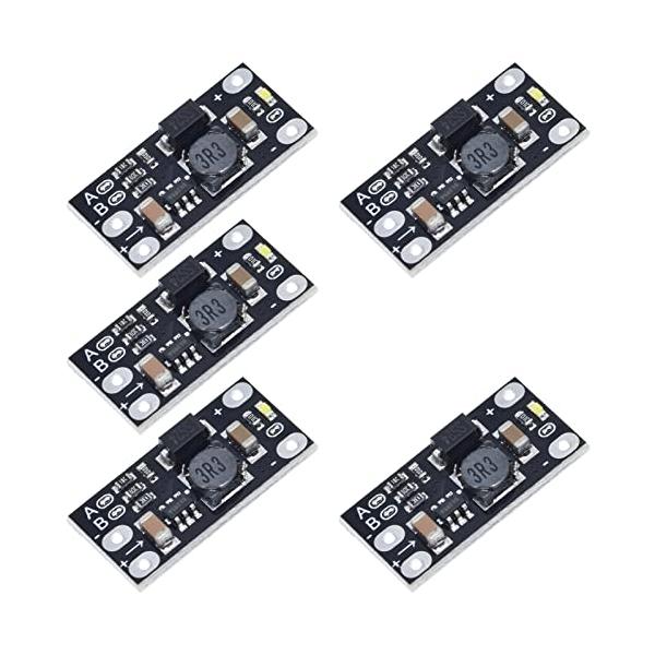 入力電圧：2.5V?VOUT-0.5V; 出力電圧：5V / 8V / 9V / 12Vに設定可能入力電圧：2.5V?VOUT-0.5V; 出力電圧：5V / 8V / 9V / 12Vに設定できます。単セルリチウム電池を5V8V 9V12...