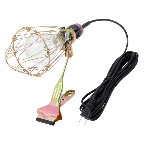 【商品概要】屋内用電源:AC100V 50/60Hz、適用電灯の定格消費電力:250W、付属ランプの消費電力:200W口金サイズ:E26、コード長:約5m、クリップ能力(最大):パイプφ48mm/角材 厚さ40mm製造国:中国【商品説明】【...