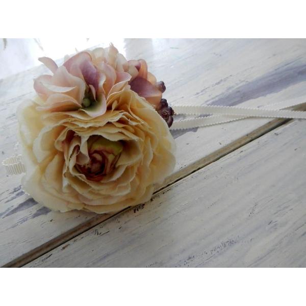 ラナンキュラス アンティーク色コサージュｍｏｋｕｂａリボン Buyee Buyee Japanese Proxy Service Buy From Japan Bot Online