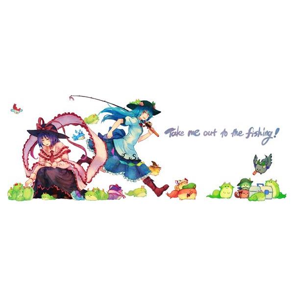 マイクロファイバータオル すくすく衣玖天子(イラスト：てらじん