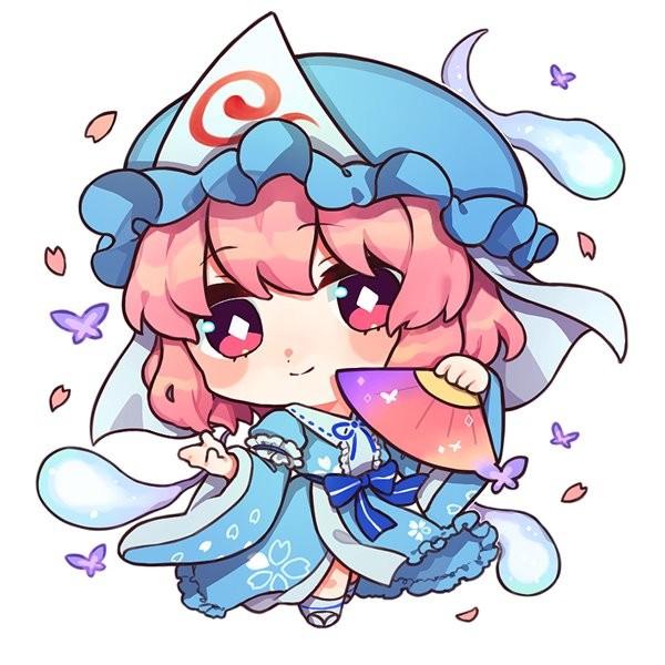 東方Project アクリルキーホルダー Vol.02 妖々夢 西行寺幽々子