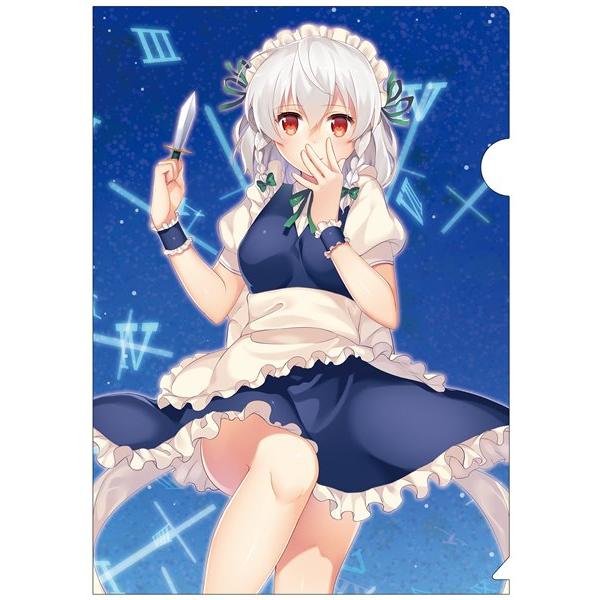 東方クリアファイル 十六夜咲夜3 / AbsoluteZero : アキバホビー Yahoo