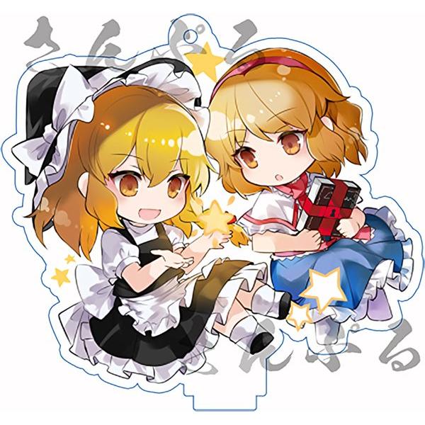 東方アクキー シプコレ／魔理沙×アリス / つたささ : アキバホビー